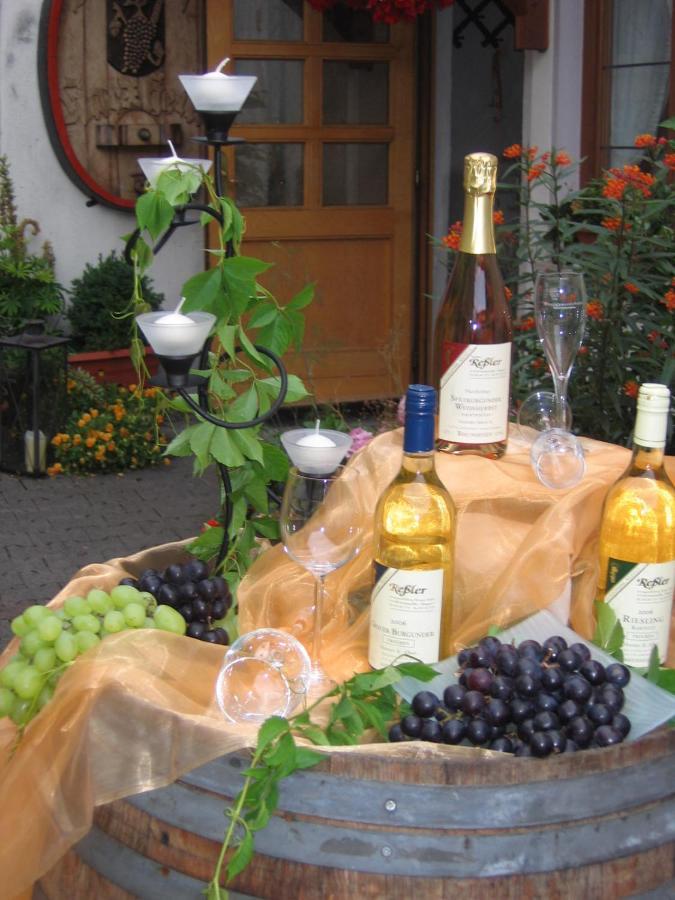 Gaestehaus Ressler Harxheim Bagian luar foto